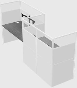 Rectangular cubicles