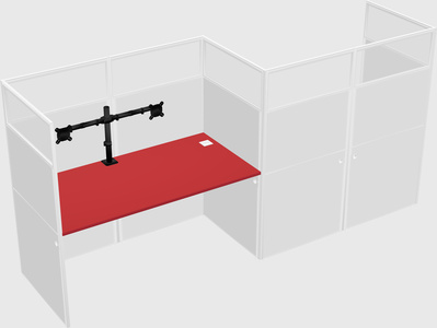 Rectangular cubicles