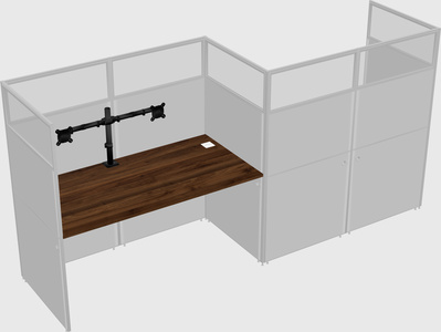 Rectangular cubicles