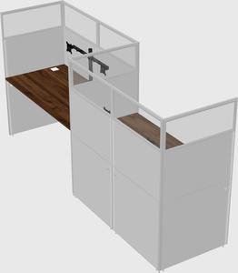 Rectangular cubicles