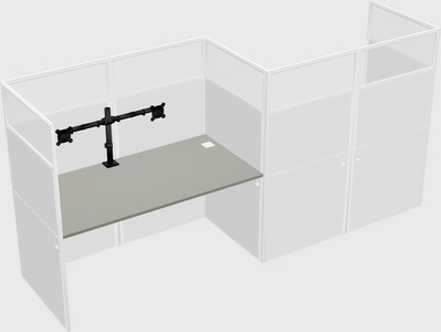 Rectangular cubicles