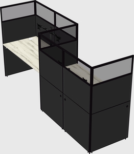 Rectangular cubicles