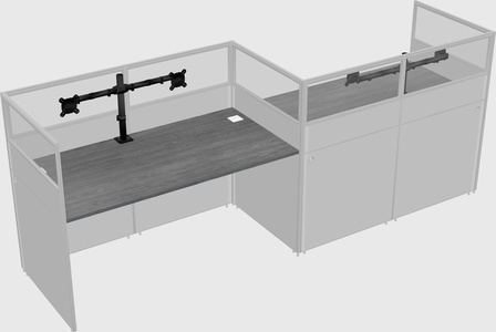 Rectangular cubicles