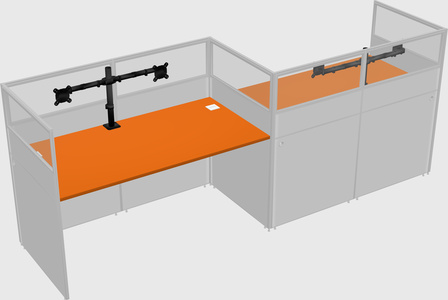 Rectangular cubicles