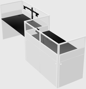 Rectangular cubicles