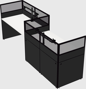 Rectangular cubicles