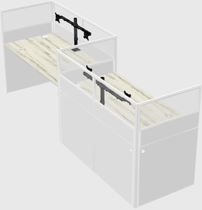 Rectangular cubicles