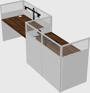 Rectangular cubicles