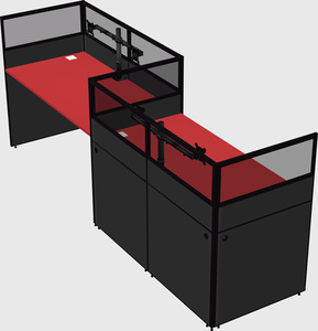 Rectangular cubicles