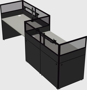 Rectangular cubicles