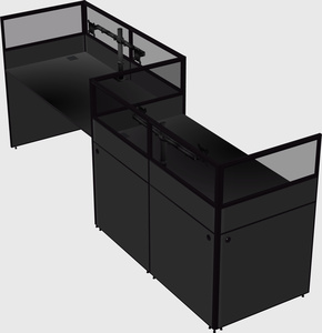 Cabines rectangulaires