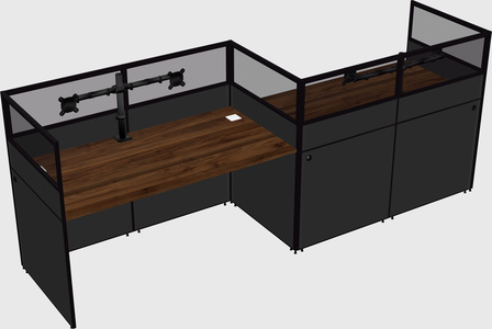 Rectangular cubicles