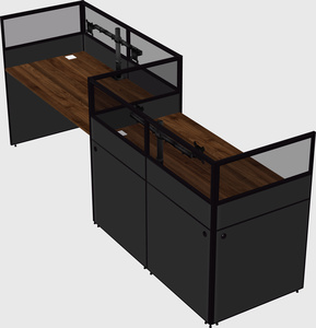 Rectangular cubicles