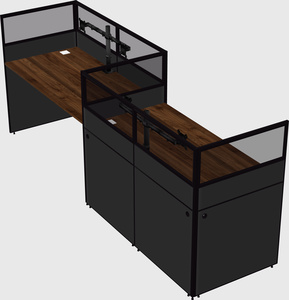 Rectangular cubicles