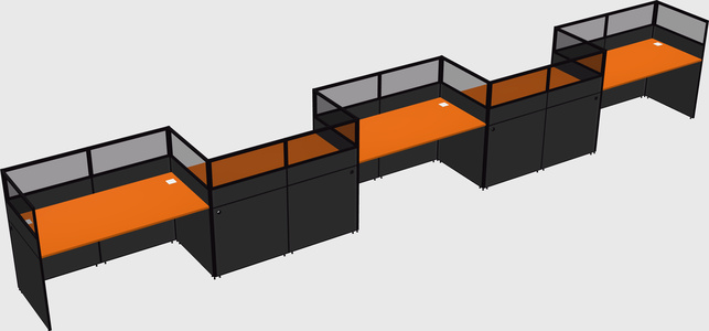 Cabines rectangulaires