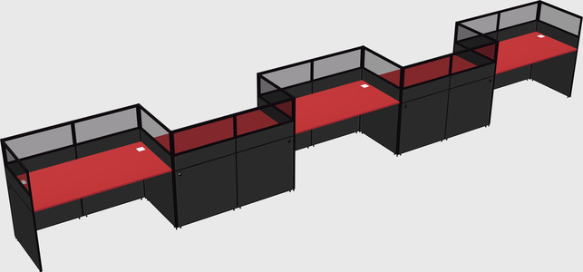 Cabines rectangulaires