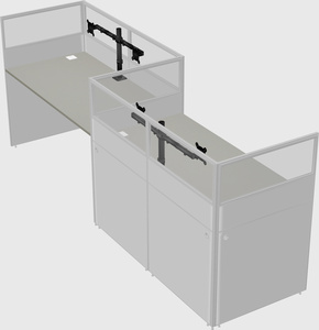 Rectangular cubicles