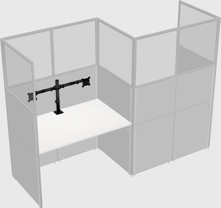 Rectangular cubicles