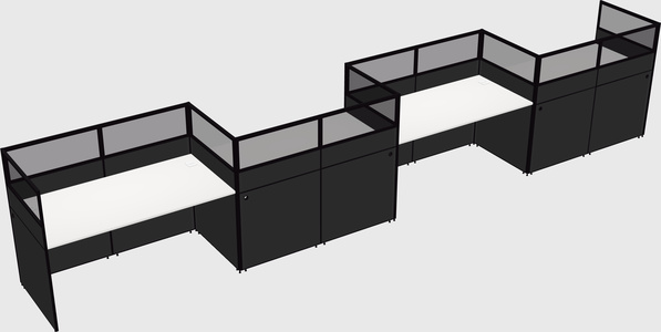 Rectangular cubicles