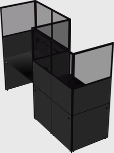 Rectangular cubicles