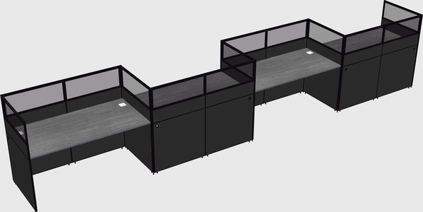 Rectangular cubicles