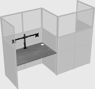 Rectangular cubicles