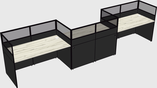Cabines rectangulaires