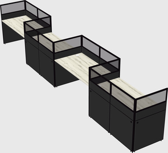 Cabines rectangulaires