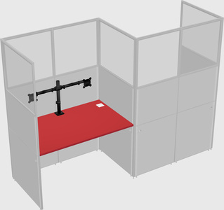 Rectangular cubicles