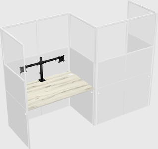 Rectangular cubicles