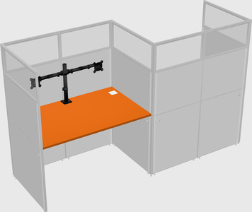 Rectangular cubicles