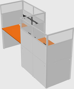 Rectangular cubicles