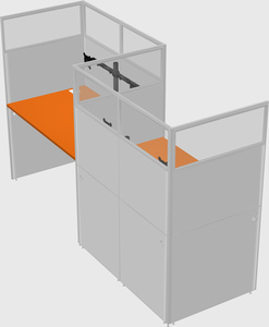 Rectangular cubicles