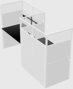 Rectangular cubicles