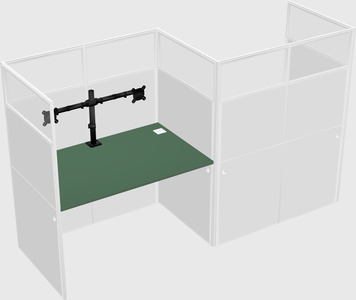 Rectangular cubicles