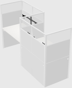 Rectangular cubicles
