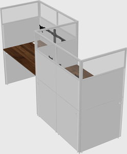 Rectangular cubicles