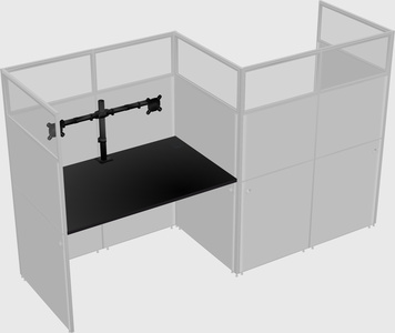 Rectangular cubicles