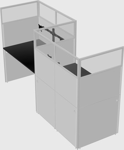 Rectangular cubicles