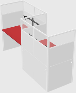 Rectangular cubicles