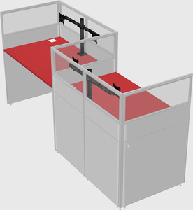 Rectangular cubicles