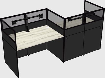 Rectangular cubicles