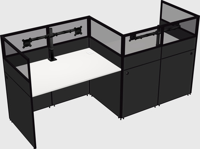 Rectangular cubicles