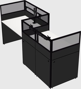 Rectangular cubicles