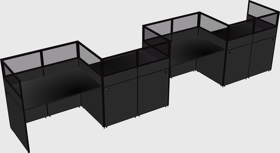 Cabines rectangulaires