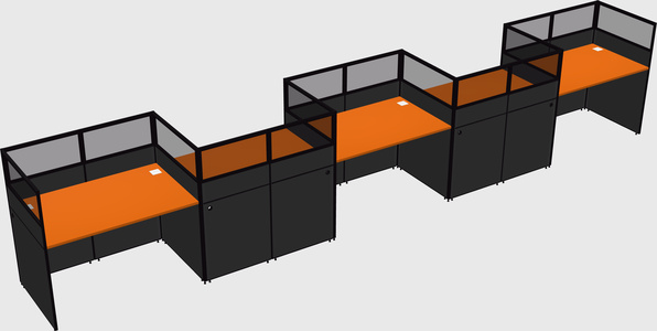 Cabines rectangulaires