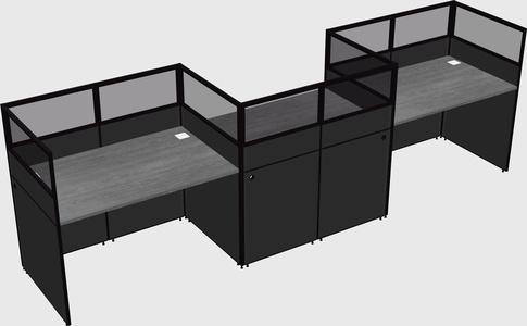 Rectangular cubicles