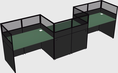 Rectangular cubicles