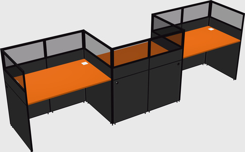 Rectangular cubicles