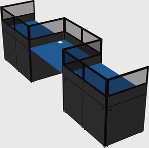 Cabines rectangulaires